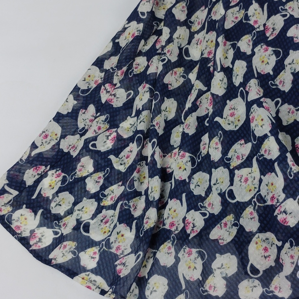 Disney Navy Floral Mini Dress - Picture 8 of 16